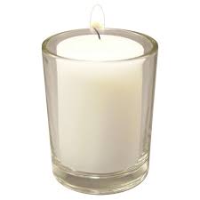 This clear votive cup is functional and decorative, and it will be these clear glass votive candle holders are tapered, so they can accommodated tapered votive candles that are up to 2 1/4 tall x 1.5 bottom. 12ct Lumabase 15 Hour Candles In Clear Glass Votives Target