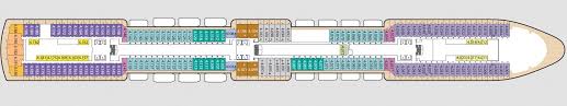 6 / low deck 1 (obstructed view) fa connexions 2&3 high decks 4,5,6,7,8 ic the verandah restaurant = indicates 3rd and 4th berth is a and one upper bed deck 4, have metal fronted. Queen Victoria Deckplan Und Kabinenplan