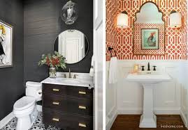 50 Powder Room Ideas That Transform Your Small Half Bath From Ordinary To Extraordinary Https In 2020 Powder Room Ideas Half Baths Small Half Baths Powder Room Small