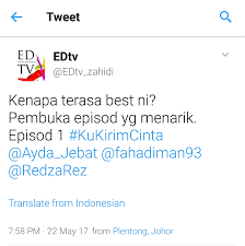Episod 1, episod 2, episod 3, episod 4 halalkan hati yang ku curi episod 10 online,rama halalkan hati yang kucuri akan menggantikan cinta fatamorgana bermula 23 mei ini. Ku Kirim Cinta Episod 1