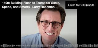 Larry Roseman shares finance insights