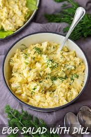 Egg Salad With Dill Happy Foods Tube Recipe In 2020 Dill Recipes Egg Salad Recipe With Dill Salad Recipes