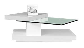Emerson small circular mod swivel coffee table a glass coffee table with black steel base such as this one designed by mango steam. White Gloss Coffee Table With Swivel Glass Top Simi Valley California Bhswing