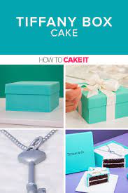 Tiffany Co Box How To Cake It Box Cake Tiffany Box Cake