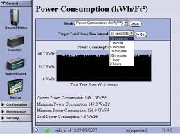Power consumption (average), other hp models. Low Power Consumption Tape Libraries Spectra Logic
