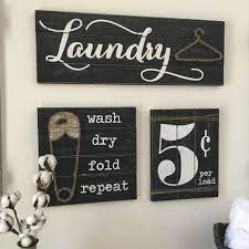 5 out of 5 stars. Laundry Sign Set Laundry Room Decor Laundry By Elevenowlsstudio Laundry Room Decor Signs Rustic Laundry Rooms Primitive Laundry Rooms