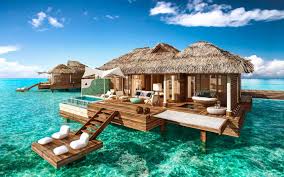 Looking For The Best All Inclusive Resort In Jamaica Sandals Royal Caribbean Resort And Private Island Water Bungalow Overwater Bungalows Caribbean Vacations