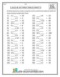 Explore matific's online math resources for 3rd grade today. Times Tables Worksheets From Mathsalamanders Multiplication Printable Math Worksheets Math Multiplication