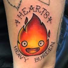 3,103 likes · 1 talking about this. Calcifer From Howl S Moving Castle Tattoo Tattoos Castle Tattoo Ghibli Tattoo