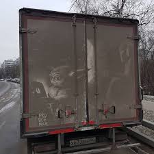 A boy who has a animalistic and kinky mindset towards sex. Owners Of Dirty Trucks Find Amazing Drawings On Their Vehicles Left By This Artist 36 New Pics Bored Panda