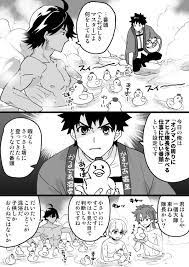 モフモフに攻め込まれるオジマンディアス fgoとポケモンのクロスオーバー pic twitter com x2f nijk8me0di 漫画 オジマンディアス fate 漫画