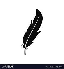 Feather Icon Simple Illustration Of Feather Vector Icon For Web Design Isolated On White Background Download A Free Pre Feather Icon Icon Simple Illustration