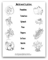 Free Vegetable Garden Coloring Books Printable Activity Pages For Kids Free Worksheets For Kids Gardens Coloring Book Free Kindergarten Worksheets