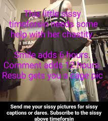 Over 0 sissy caption posts sorted by time, relevancy, and popularity. Send Me Your Sissy Pictures For Sissy Captions Or Dares Subscribe To The Sissy Above Timeforsin
