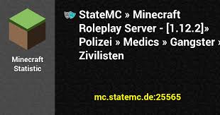 21 rows · minecraft servers based around roleplaying encourage players to take on the role of a completely. Statemc Minecraft Roleplay Server 1 12 2 Polizei Medics Gangster Zivilisten Mc Statemc De Minecraft Server