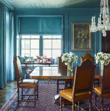 Our favorite colorful dining rooms. Why I Love Farrow Ball S Stone Blue Paint Color Architectural Digest