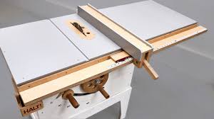 Positive miter and bevel stops at common angles. Making The Ultimate Diy Table Saw Fence Youtube