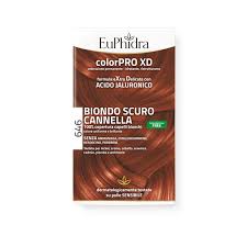 Il cinnamon hair caldo color cannella si combina perfettamente ai capelli castano scuro. 646 Biondo Scuro Cannella Euphidra