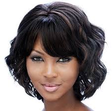 Black hair works nicely with quick and easy styles like a pixie cut or updo, as well as classy and trendy hairstyles like a parted bob with bangs. Wavy Bob Hairstyles Black Woman Bob Hairstyles For Black Women