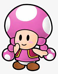 Super mario is one of the most popular subjects for coloring pages. Toadette Paper Mario Paper Mario The Thousand Year Door Toad Free Transparent Png Download Pngkey