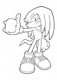 Download and print these knuckles coloring pages for free. Echidna Knuckles Is Confident Coloring Pages Sonic The Hedgehog Coloring Pages Colorings Cc