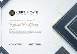 Certificate template on envato elements (premium template). Certificate Images Free Vectors Stock Photos Psd