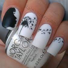 15 Cute Dandelion Nail Art Ideas And Tutorials Dandelion Nail Art Nail Art Fashion Nails