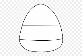 Used this to make garland/banner. Black And White Candy Corn Clip Art Black And White Gumdrop Coloring Page Free Transparent Png Clipart Images Download