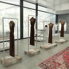 Portant Acier Pour Agencement De Magasin De Vetement Design Magasin Vetement Portant Vetement Professionnel Vetements Design