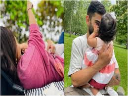 Bollywood actress anushka sharma has given birth to a girl, her husband, indian cricket captain virat kohli announced on social media. Anushka Sharma Virat Kohli Shares Adorable Pictures With Baby Vamika As She Turns 6 Months Old Thehealthsite Com