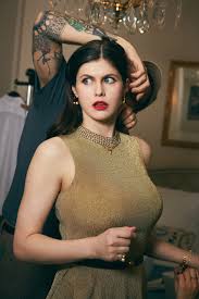 Alexandra Daddario Gets Ready for Dior Couture During Paris Fashion Week