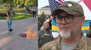 Retired Army Combat Veteran Defies Trump On Flag Burning, Welcomes Legal  Challenge