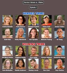 A reality show where a group of contestants are stranded in a remote location with little more than the clothes on their back. Alternate Universe Season 40 Survivor