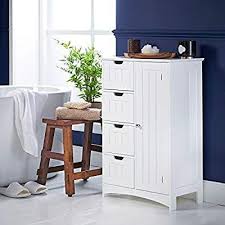 Während die frau des hauses als gebürtige neuseeländerin auf einer küche im kolonialstil bestand. Vonhaus Weisse Kommode Mit 4 Schubladen Im Kolonialstil Fur Schlafzimmer Oder Badezimmer Amazon De Kuche Haushalt Badschrank Schubladen Hausmobel