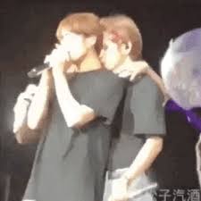 Secret Stage Kisses Taekook Bts Taekook Bts Funny Videos Bangtan Sonyeondan
