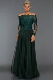 Zumrut Yesili Dantelli Uzun Kollu Abiye Abu019 The Dress Moda Stilleri Uzun Kollu