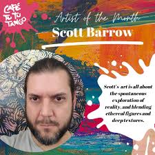 This month, we're celebrating the surrealist magic of Scott Barrow, who has  been part of the Tango family for over a decade! 🎨 To honor his artistry,  we've crafted the Luminescent Butterfly –