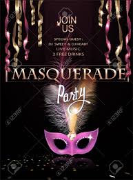 See more ideas about masquerade party, masquerade, party. Masquerade Party Invitation Card With Hanging Serpentine And Royalty Free Cliparts Vectors And Stock Illustration Image 94763276