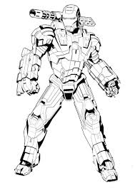 Iron man is indeed one of the few heroes to not have undergone any transformation or to be born with any extraordinary powers, but instead he is an incredibly intelligent and charismatic man, tony. Iron Man Coloring Pages 90 Images Free Printable