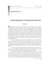 Jakie są inne objawy zespołu aspergera. Zespol Aspergera A Kompetencje Spoleczne