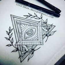 Pin By Murchanie On Eskiz In 2020 All Seeing Eye Tattoo Masonic Tattoos Illuminati Tattoo
