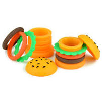 Silicone Hamburger Storage Container | Concentrate Storage ...