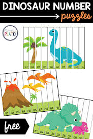 Just so you know, buzzfeed may collect a share of sales or other compen. Dinosaur Number Puzzles Playdough To Plato