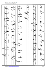 30 printable handwriting chart templates free pdf word