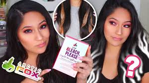 10 best hair lightening kits of december 2020. Does Arctic Fox Bleach Please Work On Dark Hair Youtube