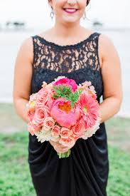 Photo credit to john dolan. Black And Pink Wedding Flowers Wedding Flowers