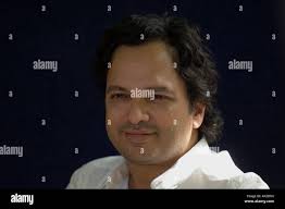 Award winning Indian author Vikram Chandra at Edinburgh International Book  Festival 2006 Stock Photo