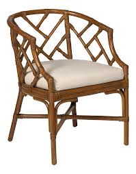 Rattan Chippendale Club Chair Chestnut In 2020 Rattan Armchair Wrought Iron Patio Chairs Chippendale Chairs