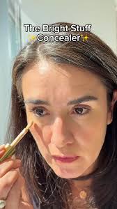Tired eyes? We’ve been there.😴, The Bright Stuff Concealer features a  cooling metal tip that helps calm puffiness and brighten the under eye  area, all while applying a creamy, natural-looking ...