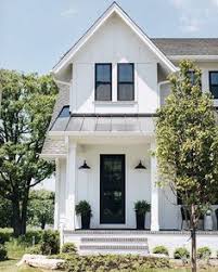 C) if you have actual stained woodwork i would ignore your windows yet again unless painting them white would coordinate with your new white. 55 Best White Off White Exteriors Siding And Trim Ideas In 2021 House Exterior Farmhouse Exterior Exterior Design